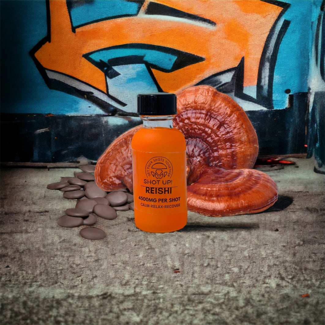 Reishi Almond Milk Shot