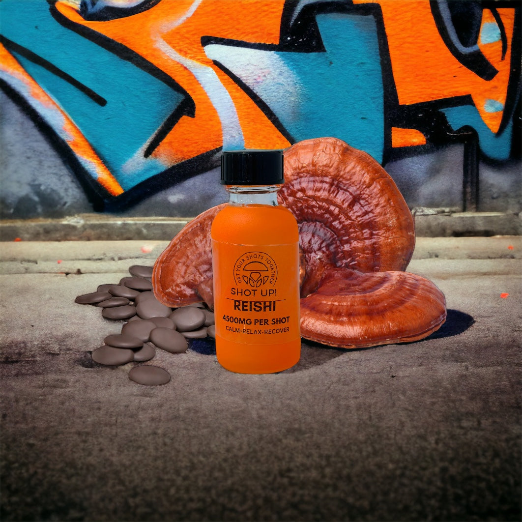 Reishi Almond Milk Shot